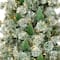 7.5ft. Pre-Lit Snowy Bottle Brush Slim Artificial Christmas Tree, Clear Lights